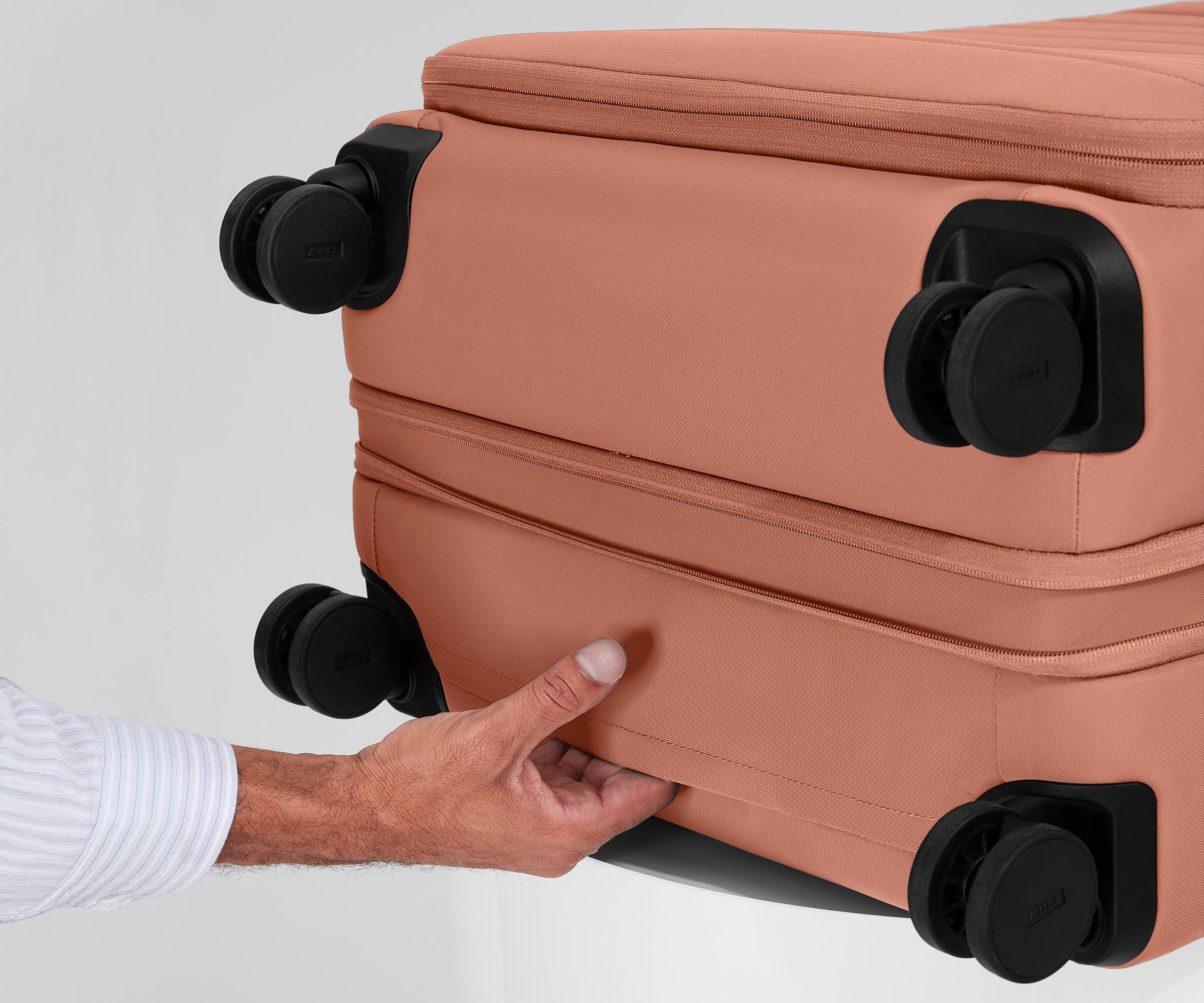 Underside grab handle