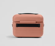 Elastic trolley strap on the back of the Train Case