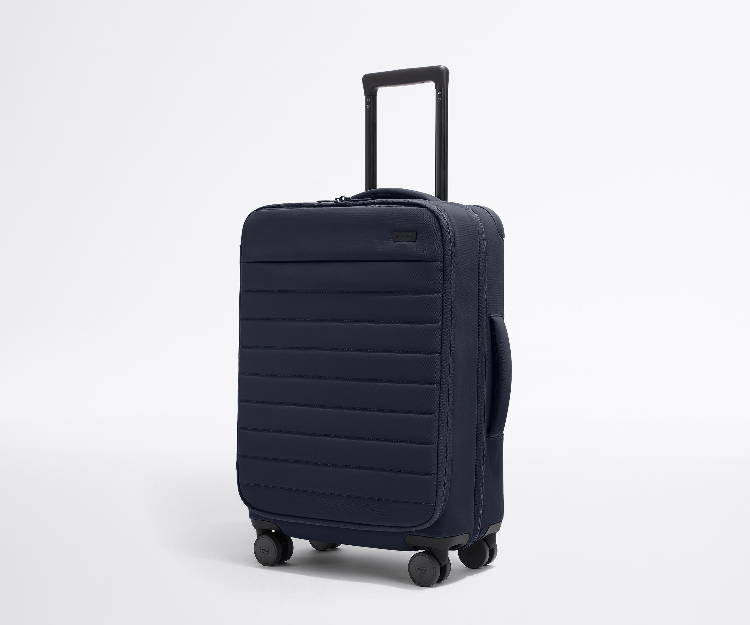 Angled view of the Softside Bigger Carry-On