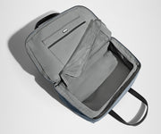 Empty Overnight Bag showing the clamshell opening and depth of the main compartment