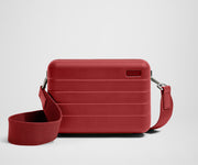 Front view of The Mini Crossbody with removable shoulder strap