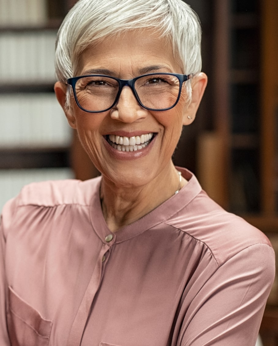 A portrait of a professor