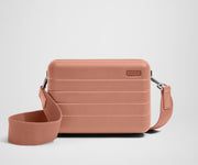 Front view of The Mini Crossbody with removable shoulder strap