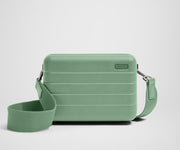 Front view of The Mini Crossbody with removable shoulder strap