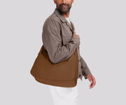 Person wearing the Large Featherlight Crossbody