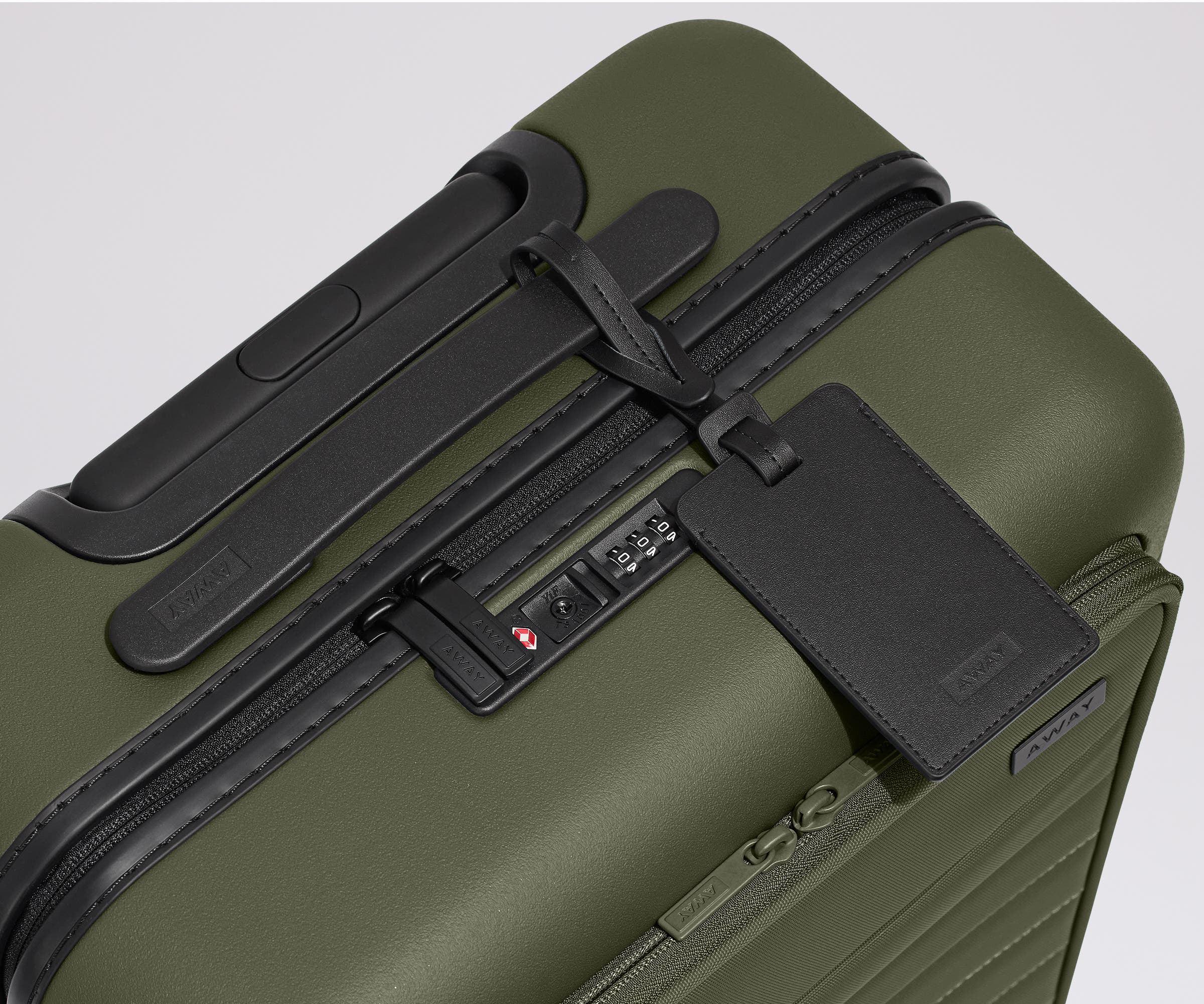 The Front Pocket Bigger Carry-On | Olive Green