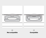 Custom Checked Wheel Set in Salt White