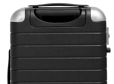 The Aluminum Edge Carry-On in Jet Black