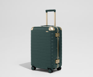 The Aluminum Edge Bigger Carry-On in Ivy Green