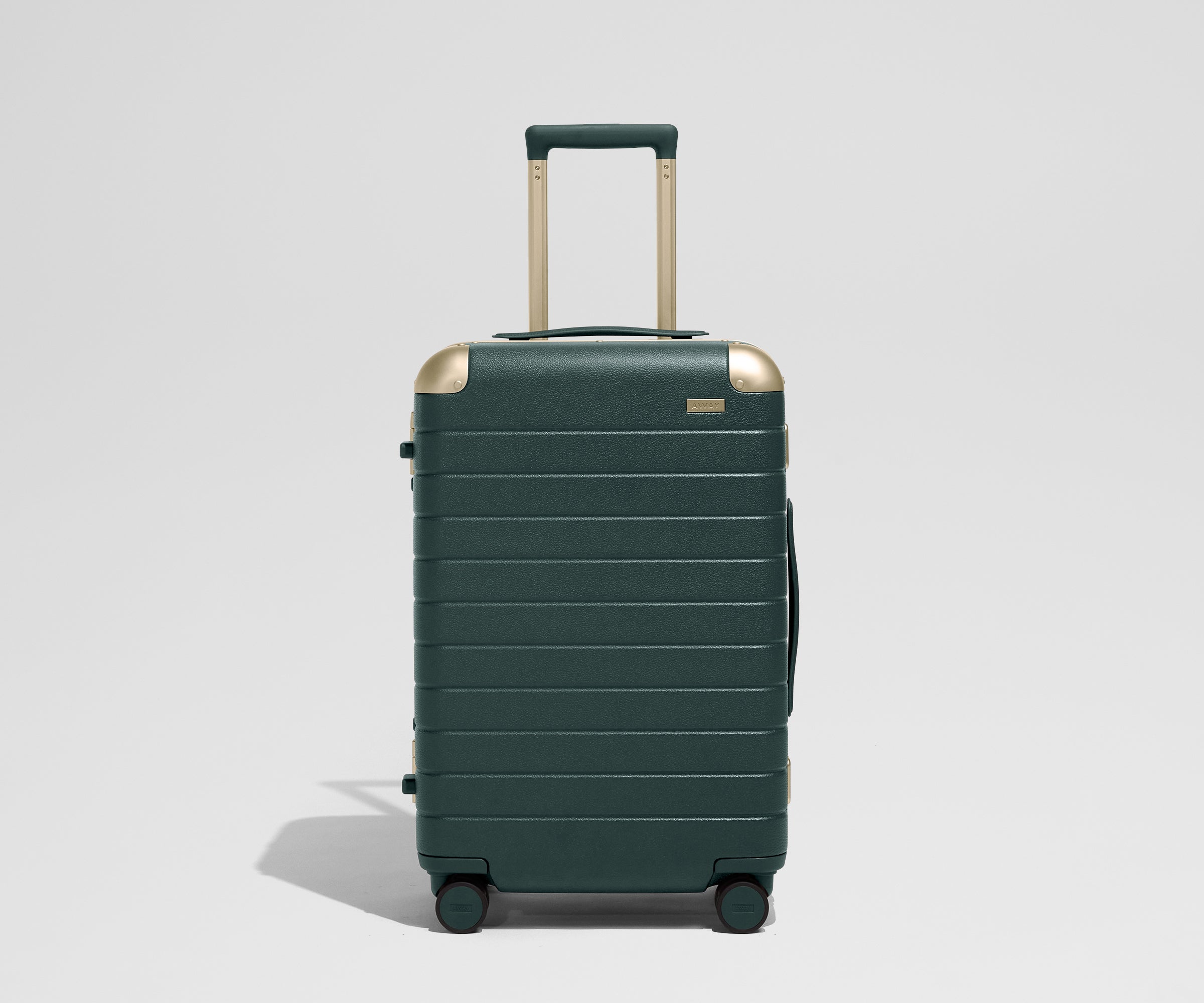 The Aluminum Edge Bigger Carry-On in Ivy Green