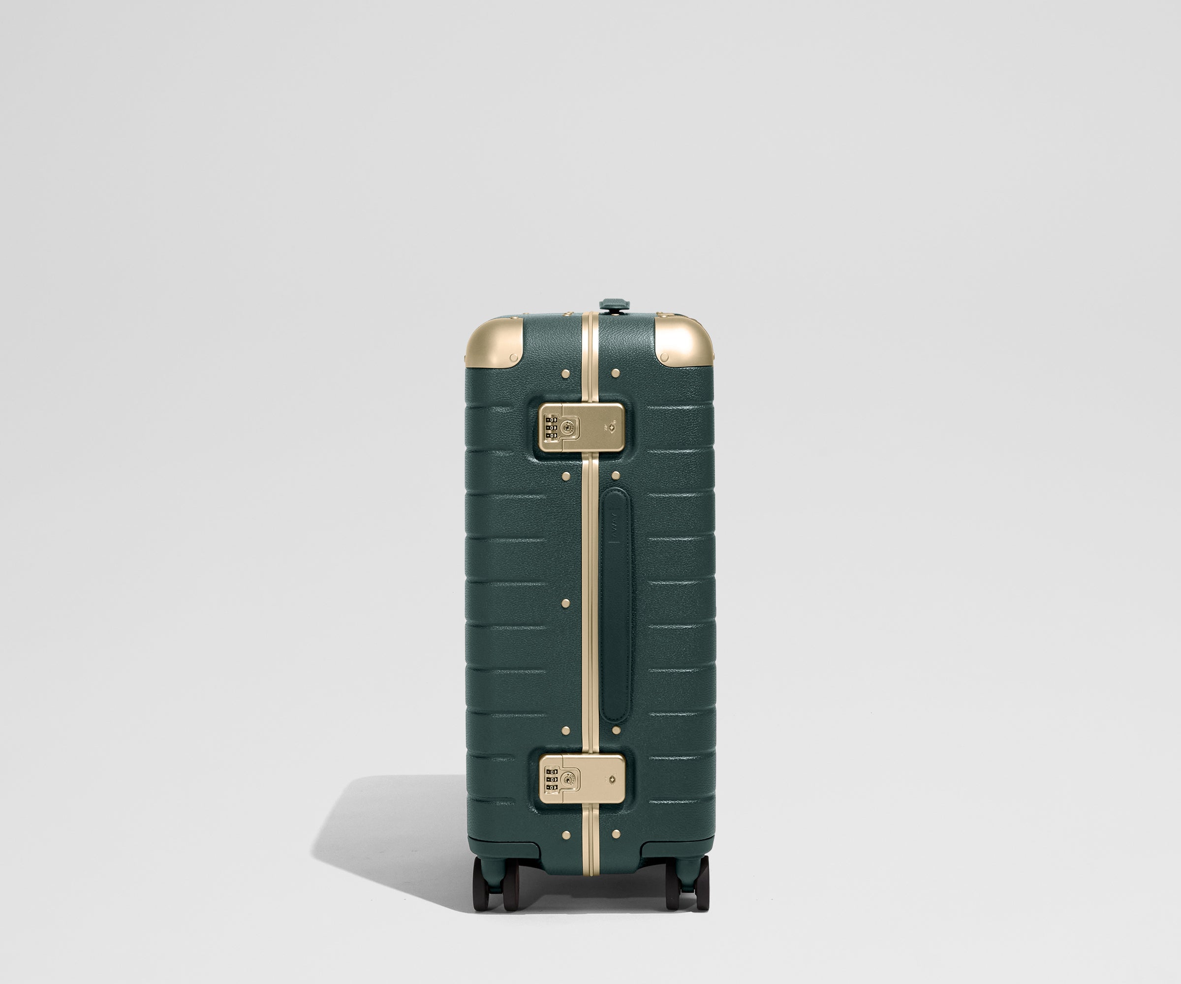 The Aluminum Edge Bigger Carry-On in Ivy Green