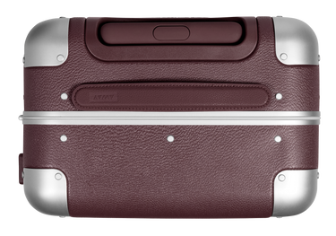 The Aluminum Edge Carry-On in Oxblood Red