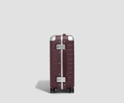 The Aluminum Edge Carry-On in Oxblood Red