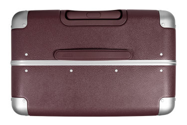The Aluminum Edge Large in Oxblood Red