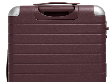 The Aluminum Edge Medium in Oxblood Red