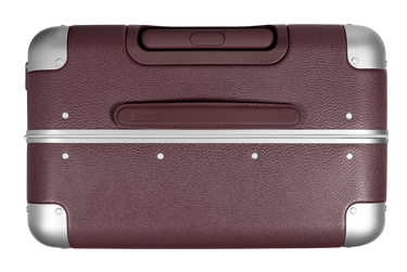 The Aluminum Edge Medium in Oxblood Red