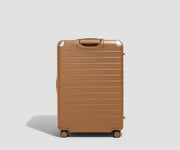 The Aluminum Edge Large in Cognac Brown