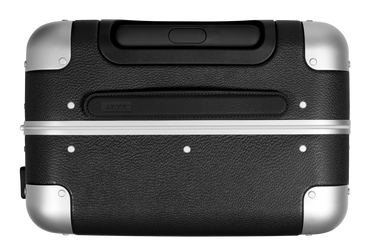 The Aluminum Edge Bigger Carry-On in Jet Black