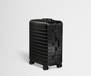 Angled product view of the Medium: Aluminum Edition in Onyx Black