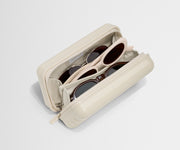 Travel Glasses Case in Salt White (Gloss)