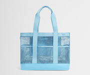 Beach Tote in Seaside Blue