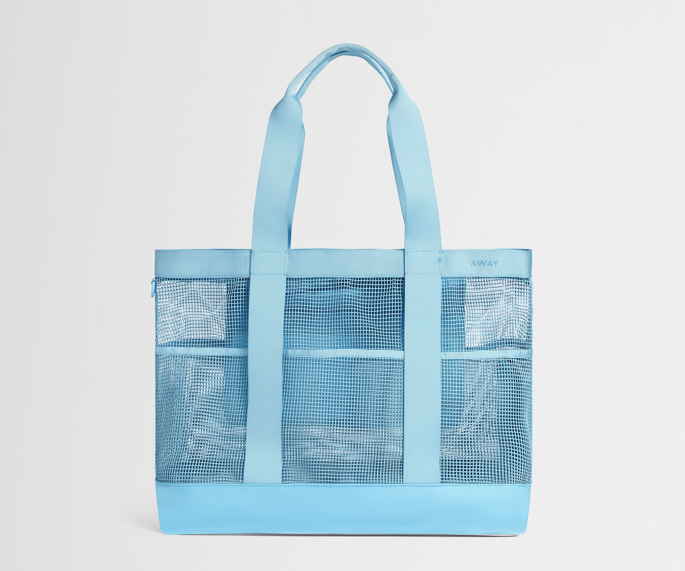 Beach Tote in Seaside Blue