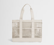Beach Tote in Salt White