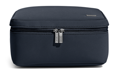 The Cosmetics Bag in Navy Blue
