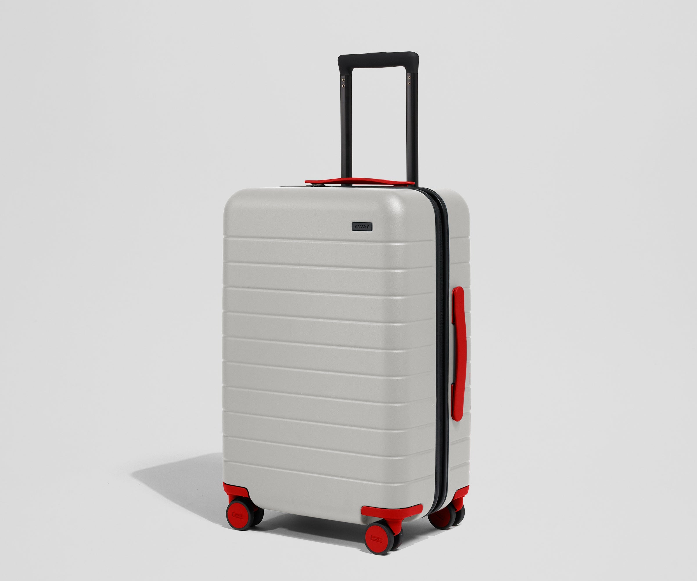 Custom Carry-On Wheel Set in Cherry Red