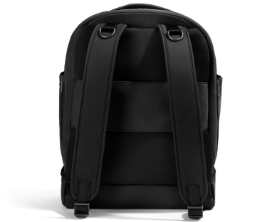 The Double Diaper Backpack in Jet Black