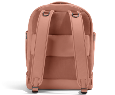 The Double Diaper Backpack in Clay Pink