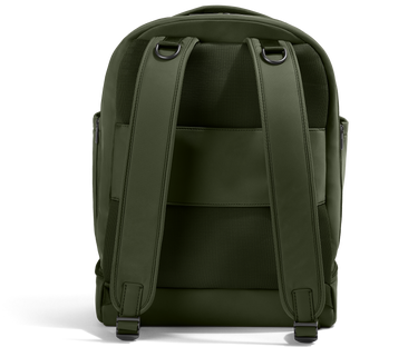 The Double Diaper Backpack in Olive Green