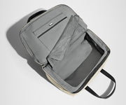 Empty Overnight Bag showing the clamshell opening and depth of the main compartment