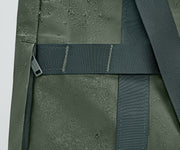 Water droplets on the water-repellent fabric