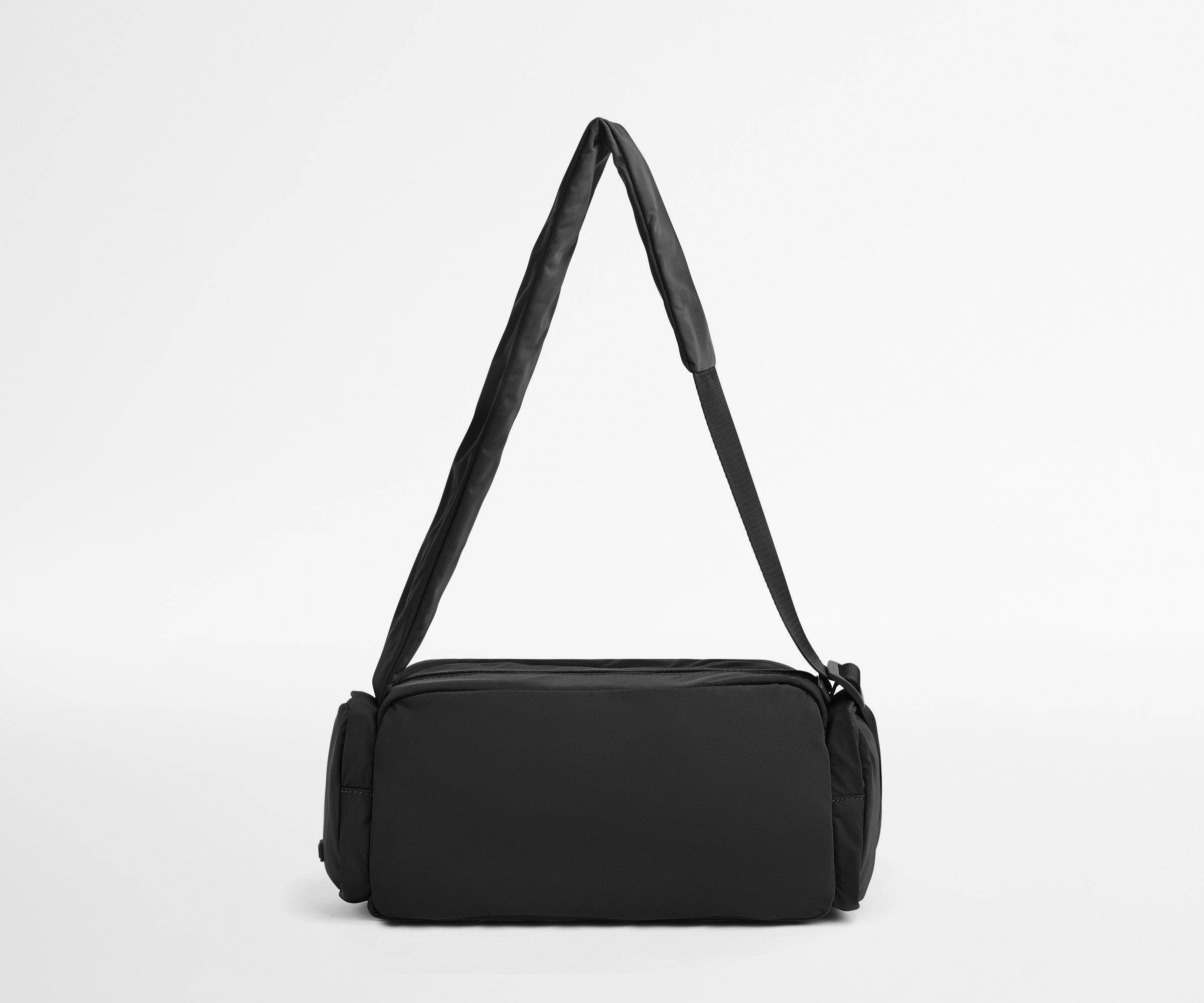 Back view of the Featherlight Cargo Pack with the handles up