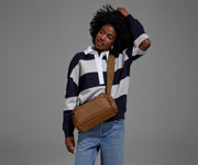 Person wearing the Featherlight Cargo Pack