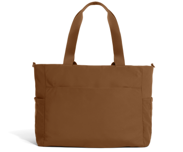 Featherlight Diaper Tote in Amaro Brown
