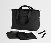 Featherlight Diaper Tote in Jet Black