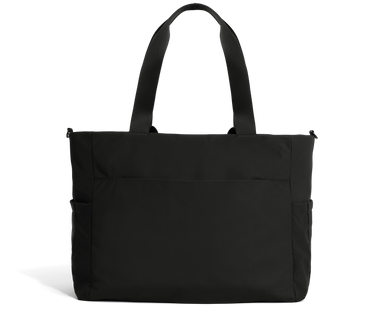 Featherlight Diaper Tote in Jet Black