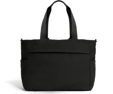 Featherlight Diaper Tote in Jet Black