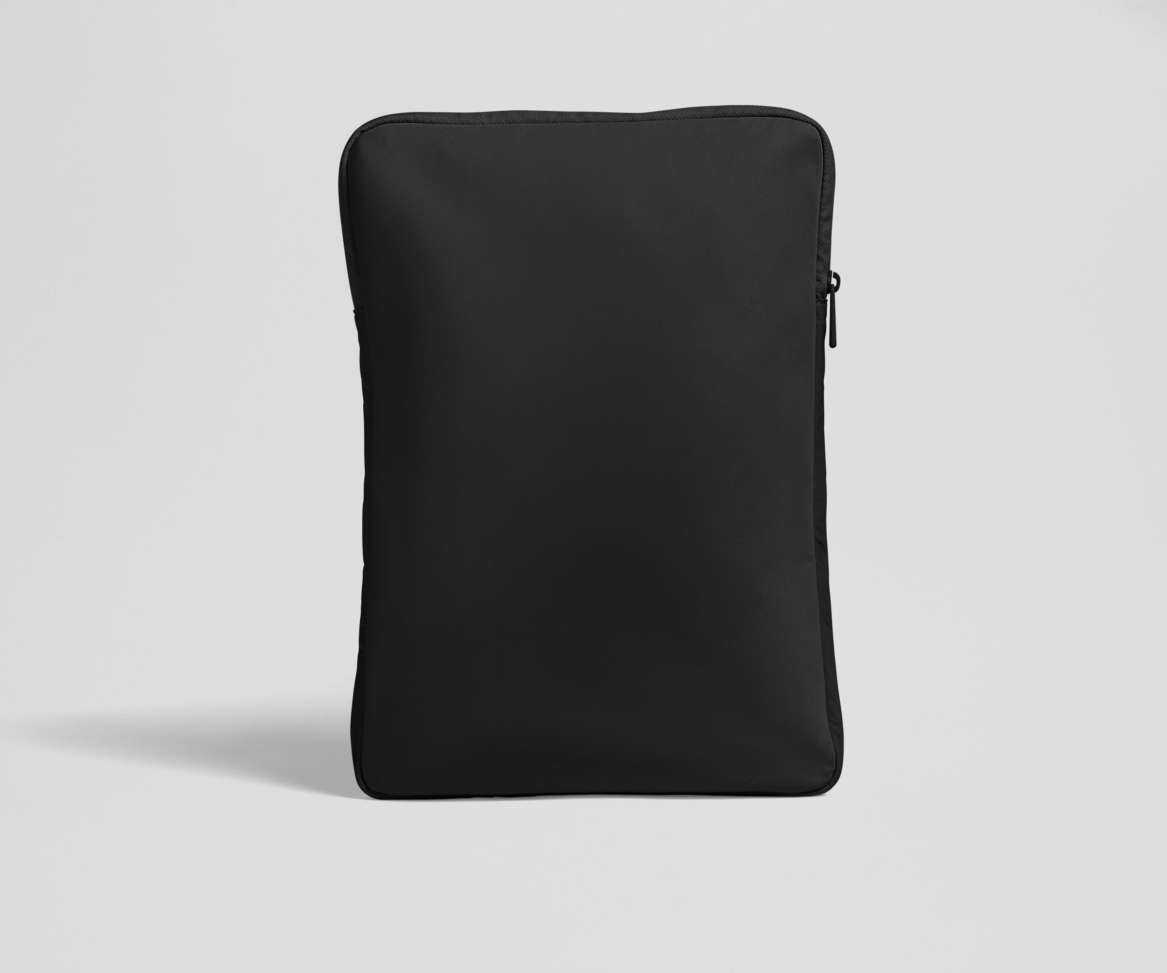 Back view of a laptop sleeve