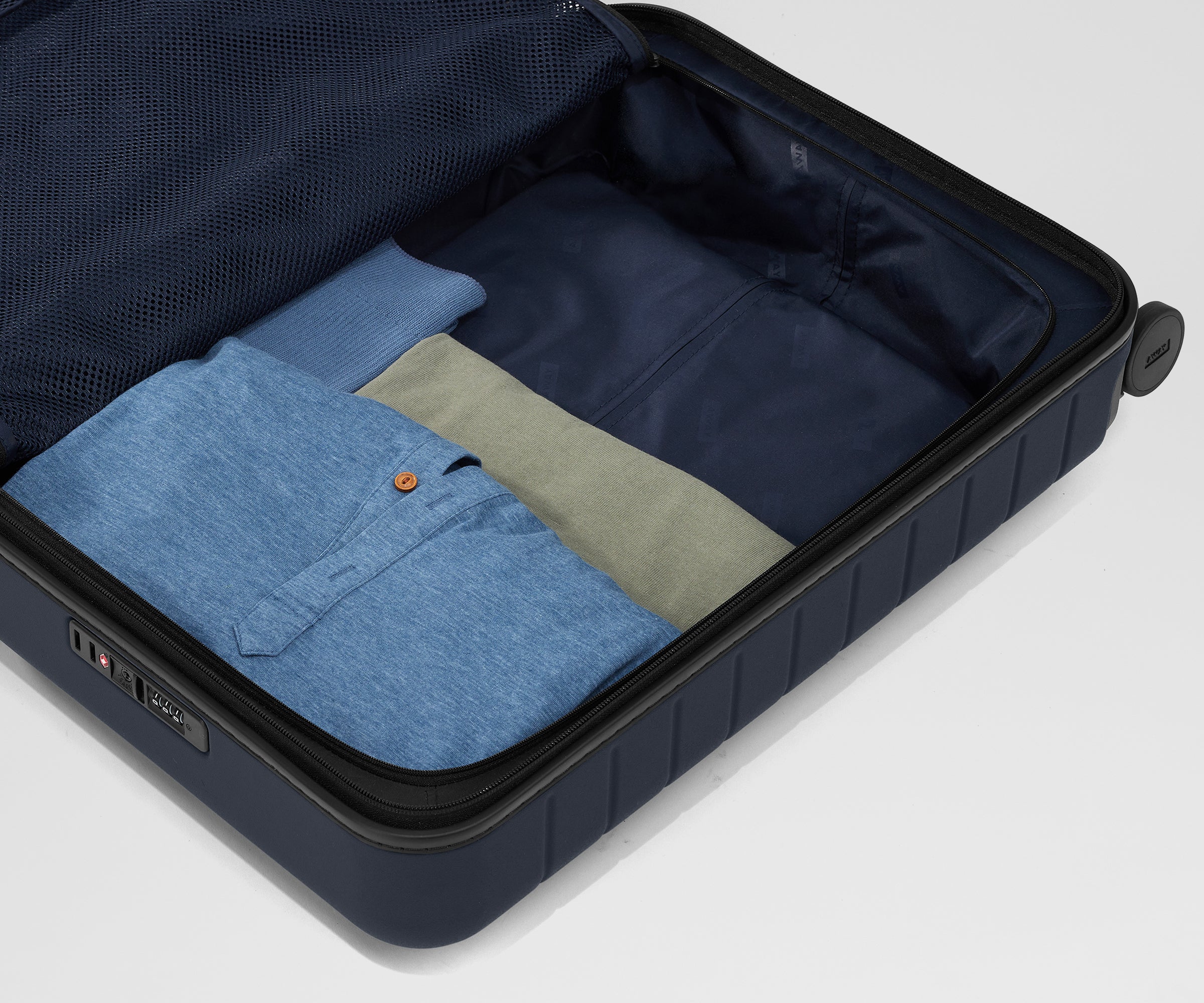 The Executive Carry-On in Navy Blue