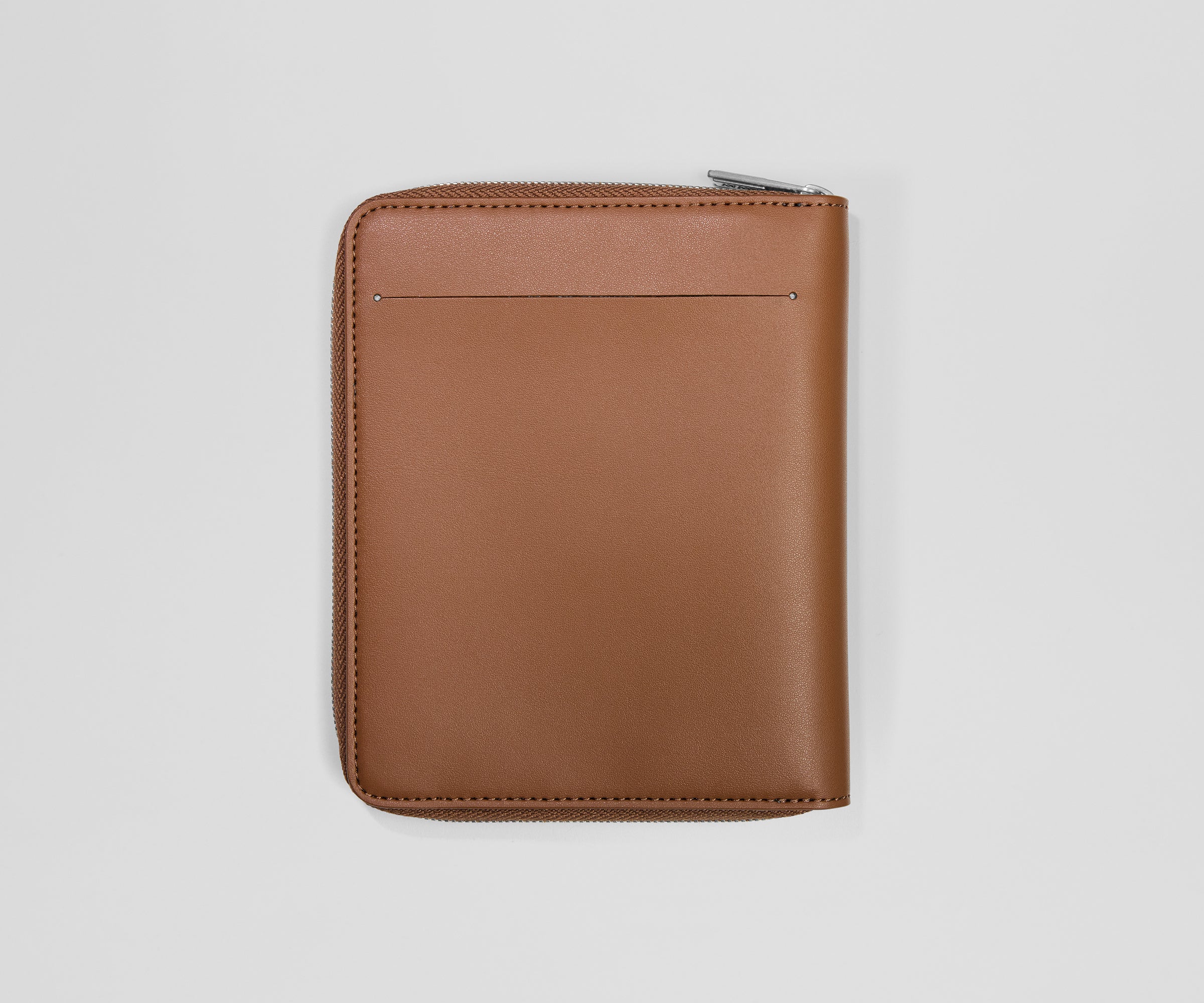 Travel Wallet in Saddle Brown