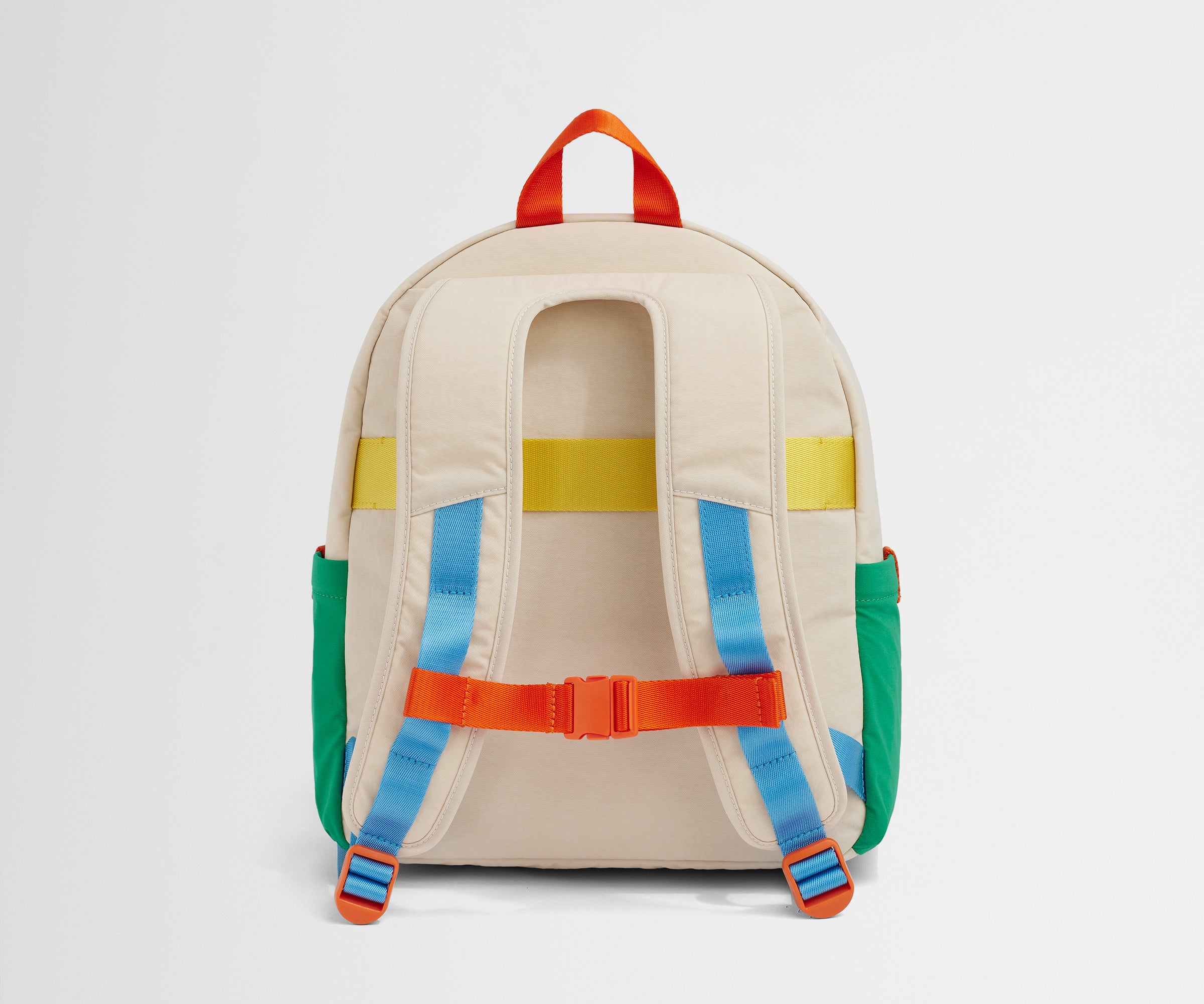 Back product view of the Kids Backpack in Marshmallow White