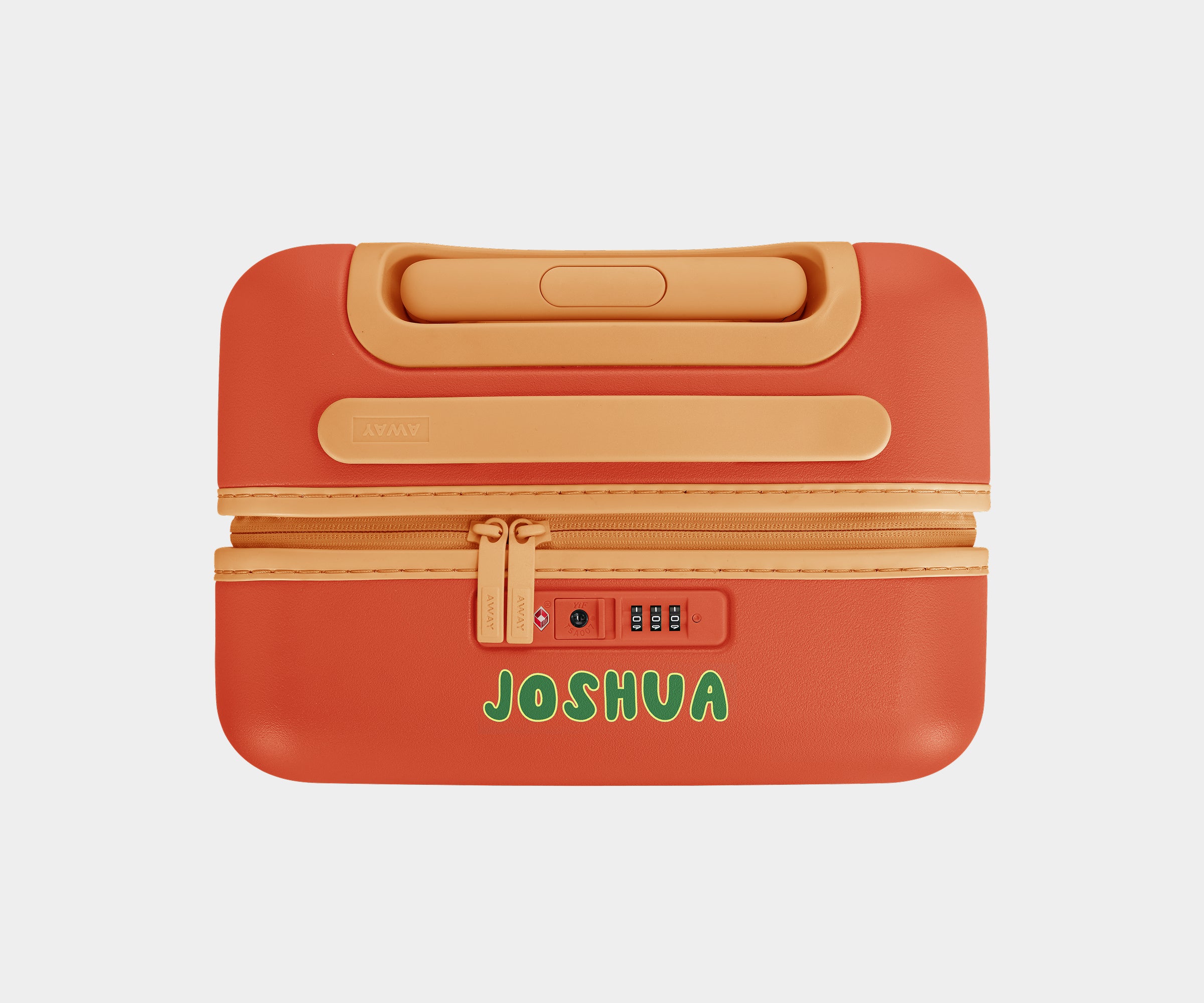 // Make it uniquely theirs: Personalize their suitcase by adding up to eight letters (available in US only)