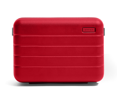 The Mini Crossbody in Cherry Red