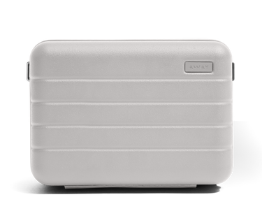 The Mini Crossbody in Cloud Gray