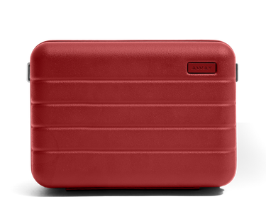 The Mini Crossbody in Tango Red