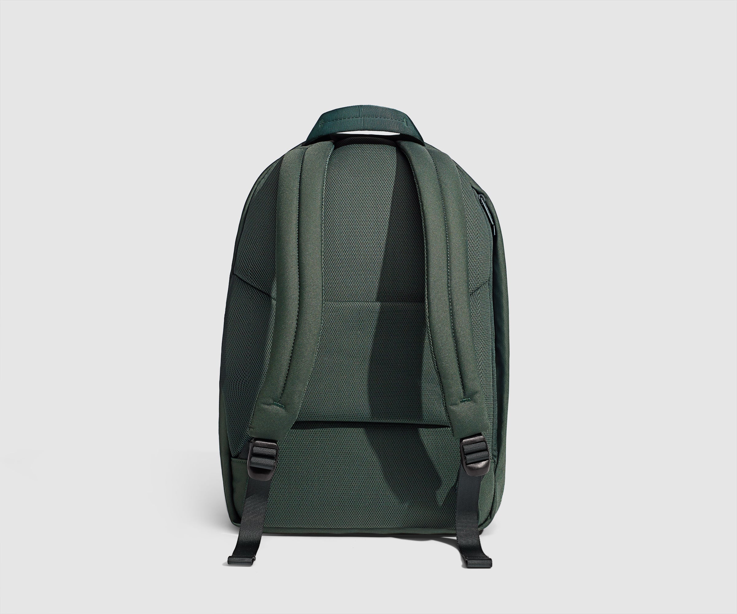 Padded shoulder straps and trolley sleeve on the back of the Backpack