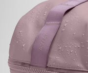 Water droplets on the water repellent material